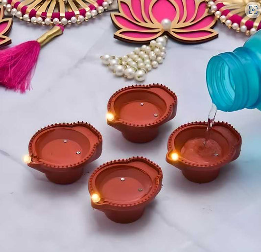 LED Light Water Sensor Diyas Plastic with, Ambient Lights, (Pack of 6/12/24)