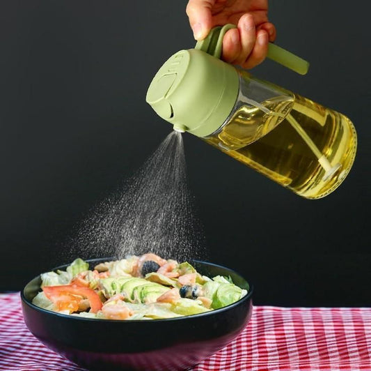 2-in-1 Oil Dispenser Spray and pour design